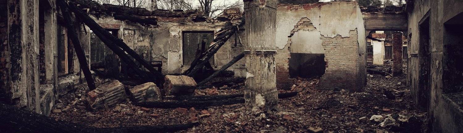 апокалипсис, дом, индастриал, пожар, разруха, Vladimir Kedrov