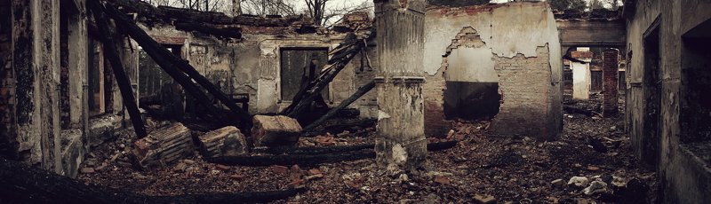 апокалипсис, дом, индастриал, пожар, разруха старый дом фото превью
