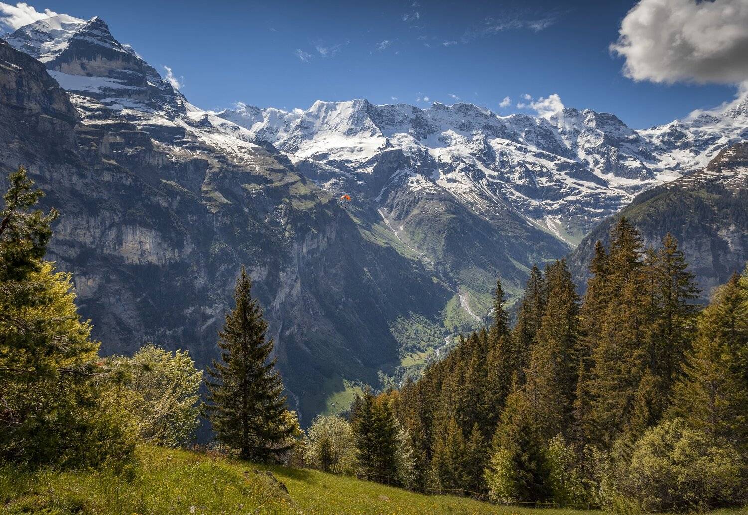 горы, альпы, долина, Александр Безмолитвенный