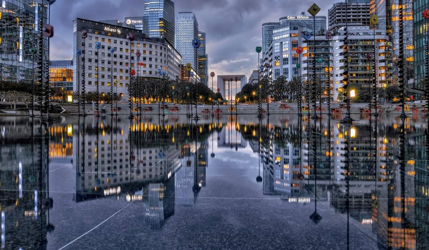 город,архитектура.бассейн,отражения., Тамара