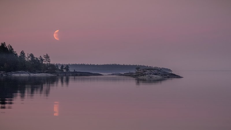 Белые ночи на Ладоге фото превью