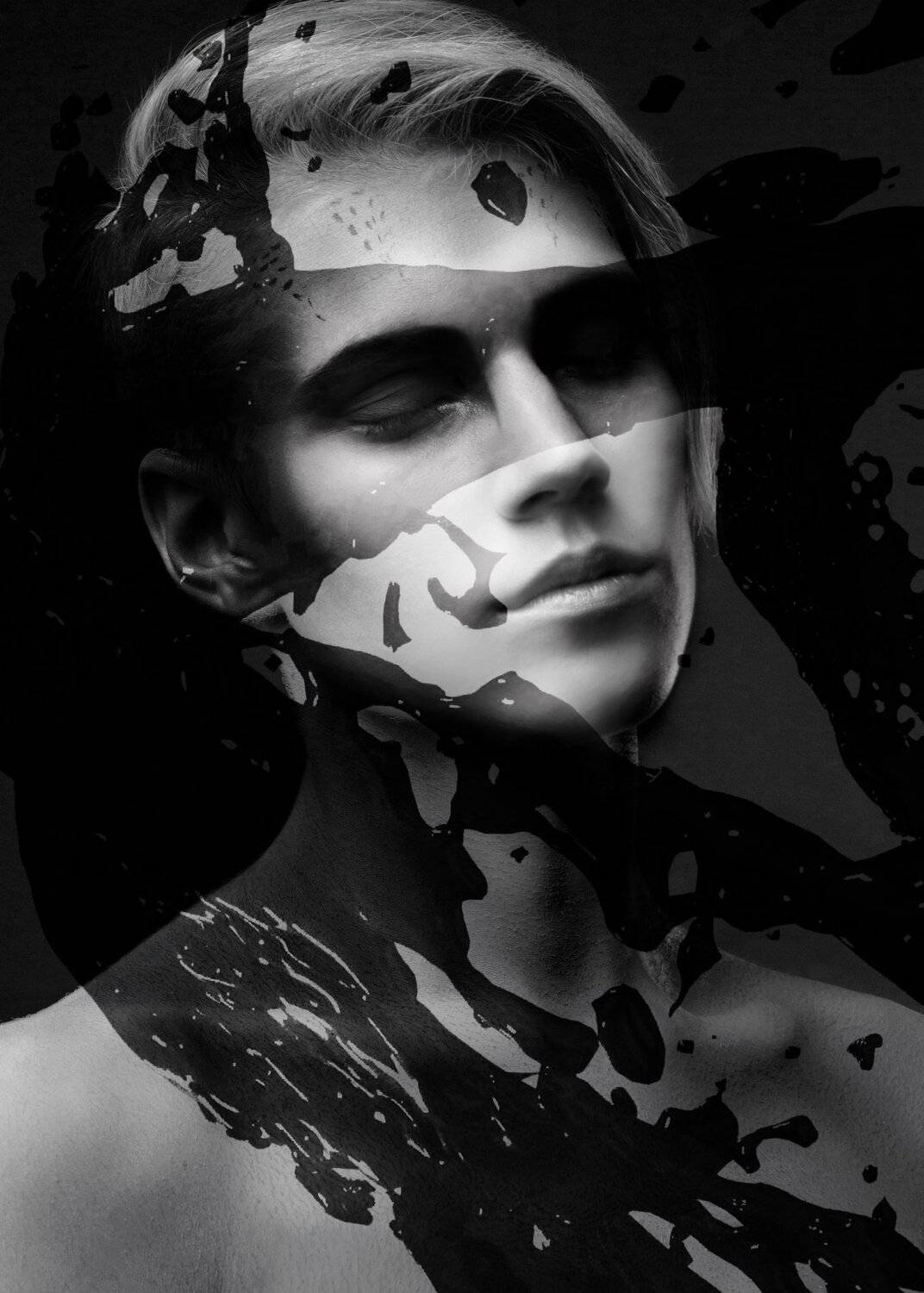 портрет, фактуры,идея, Полина Ша