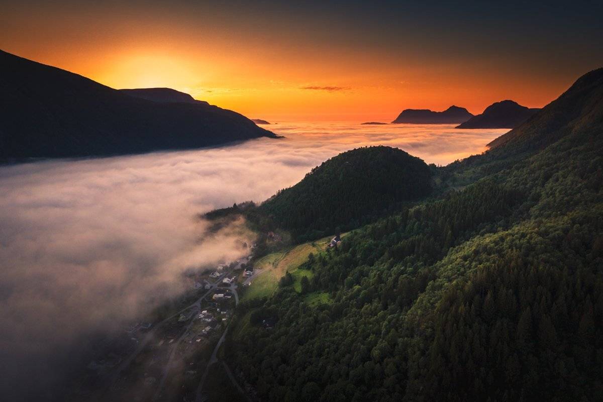 norway,landscape,light,drone, Tomek Orylski