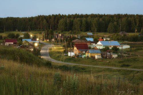 На окраине села
