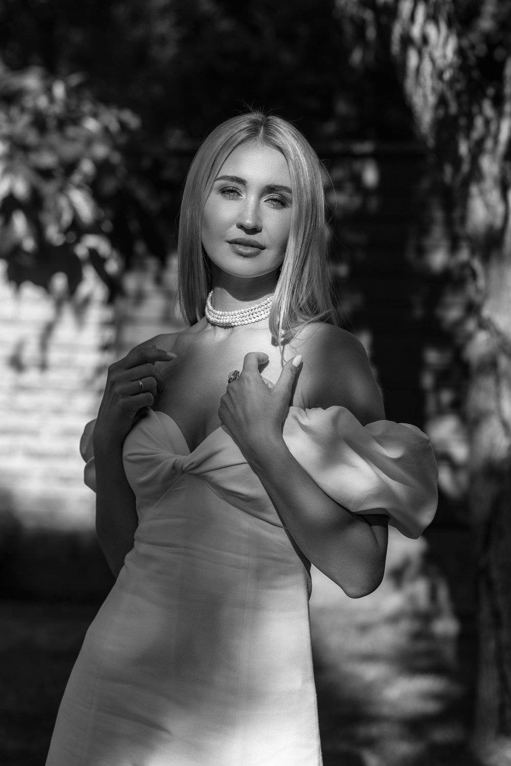 чб, портрет, девушка, свет и тень, жесткий свет, солнце, Вадим Миронов