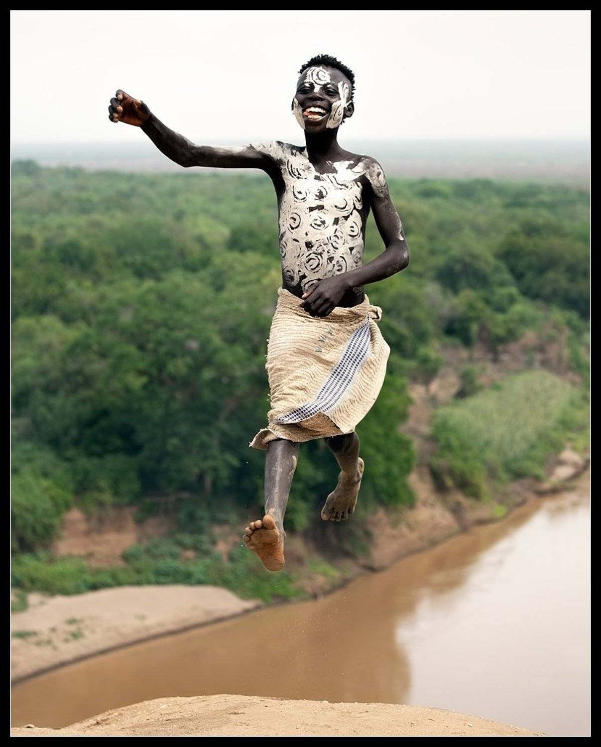 эфиопия, каро, племя, мальчик, Виктория Роготнева