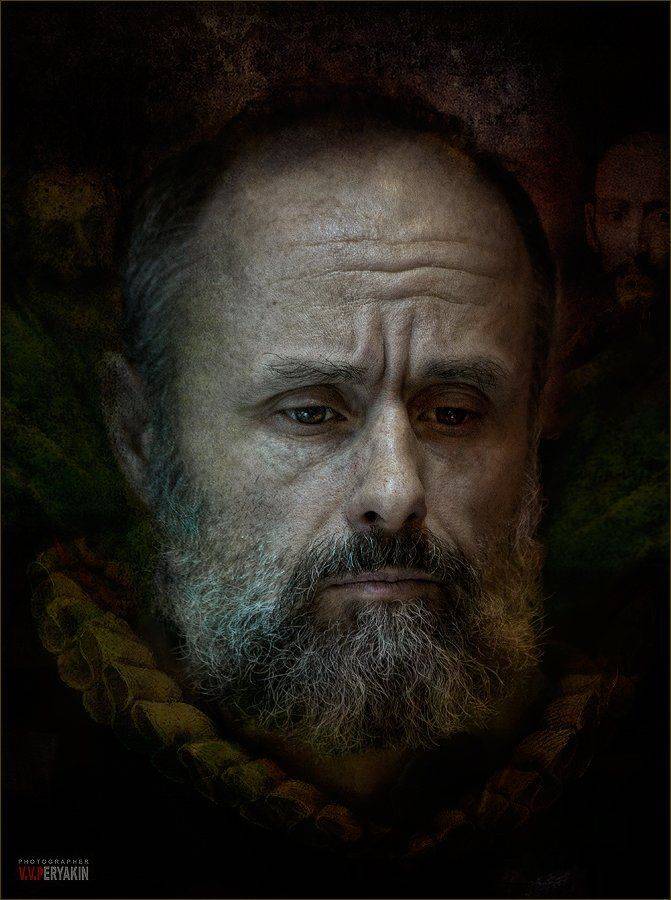 фотопортрет, эльгреко, живописец, Виктор Перякин