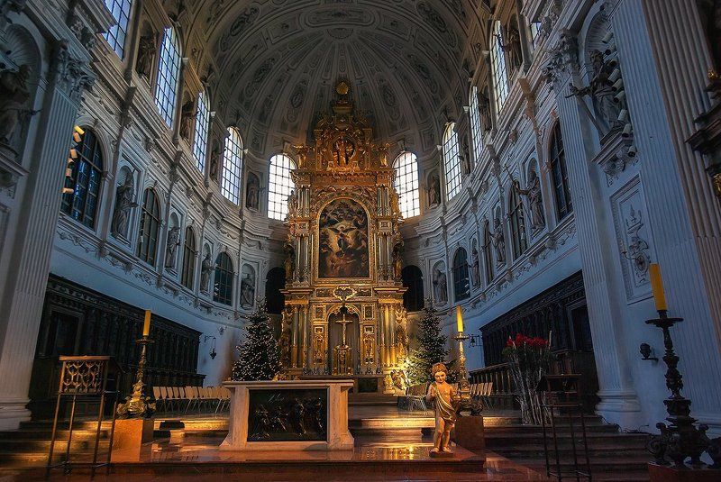 Рождество в Munich church фото превью