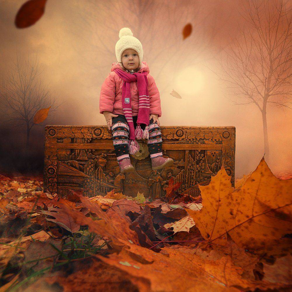 mist, red, tree, running, mystery, manipulation, photoshop, joy, psd, ioana, tutorials, Caras Ionut