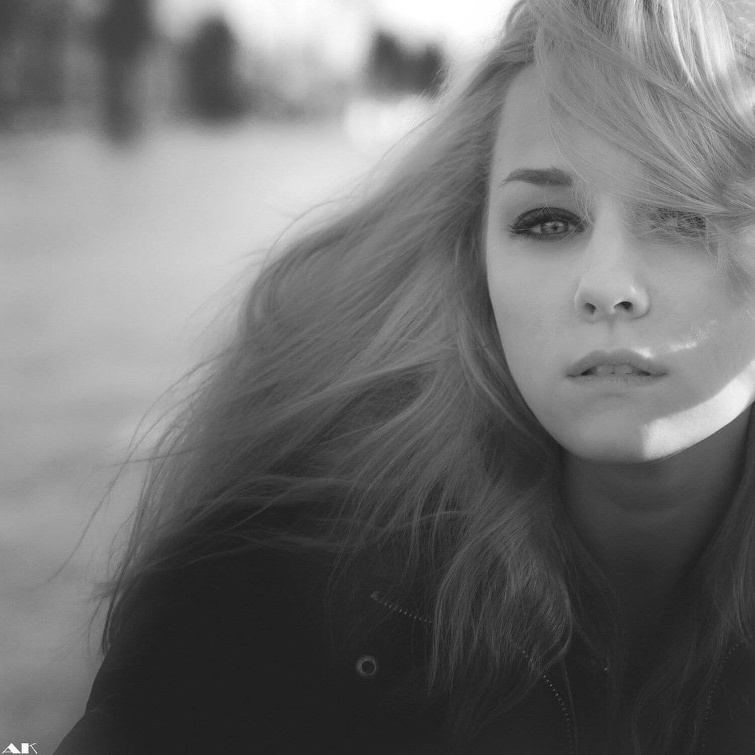 portrait, photo, b/w, winter, Колбая Александр