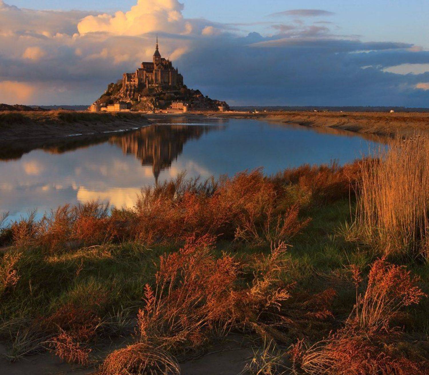 франция,осень,mont saint-michel,france, Матвеев Николай