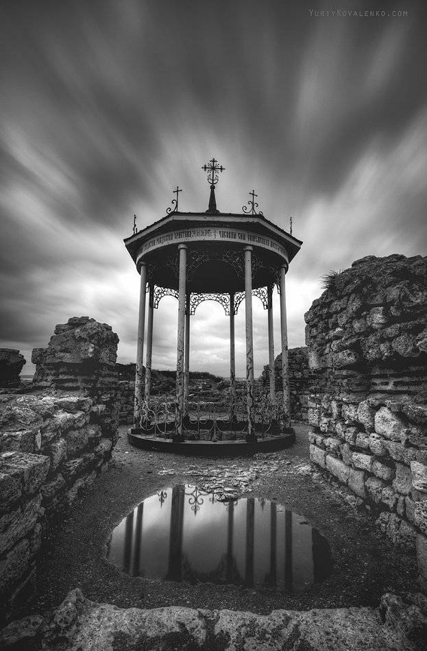 kovalenko, беседка, крым, облака, херсонес, long, exposure, Юрий Коваленко