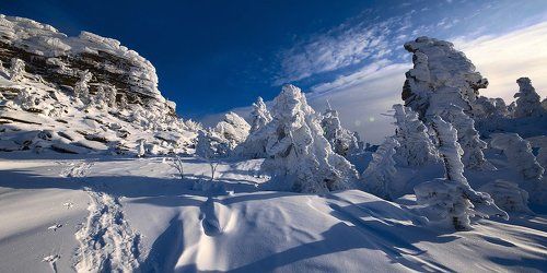 Прогулка по Шерегешским скалам