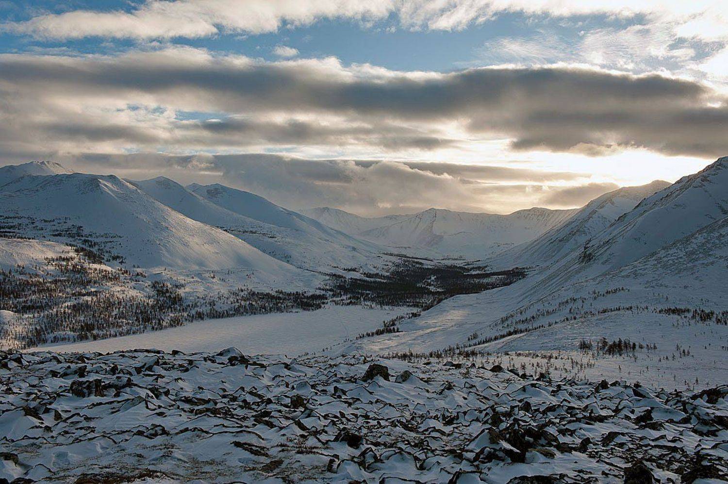 магаданская область, гряда билибина, озеро мак-мак, Олег Рыдченко