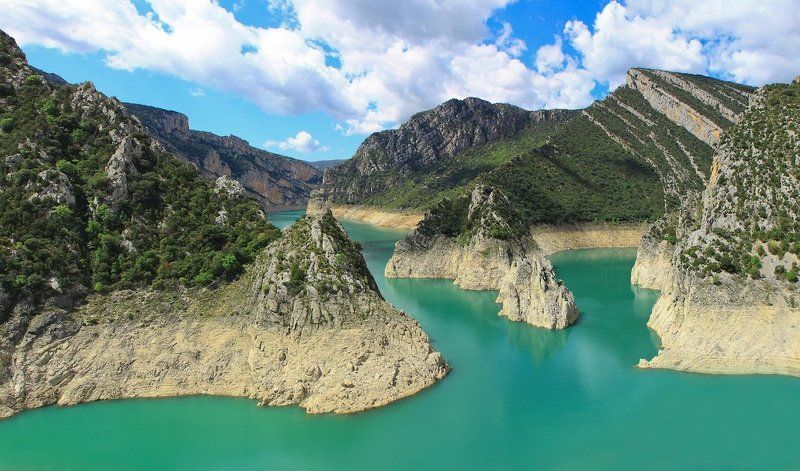 Горное озеро фото превью