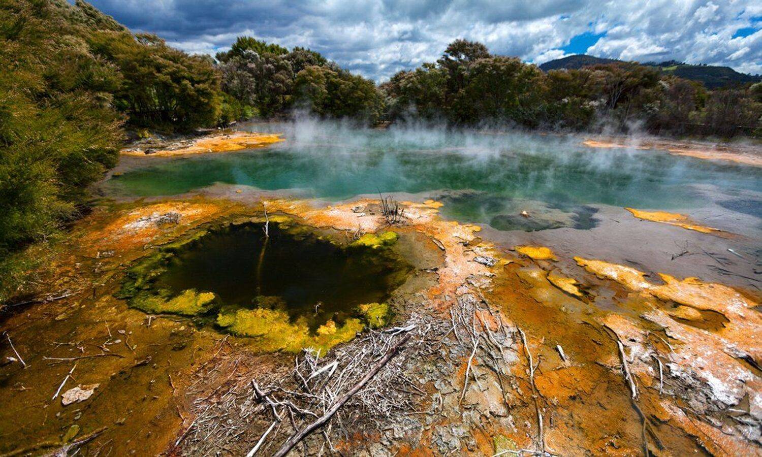 Гейзер, Новая Зеландия, Дара Пилюгина