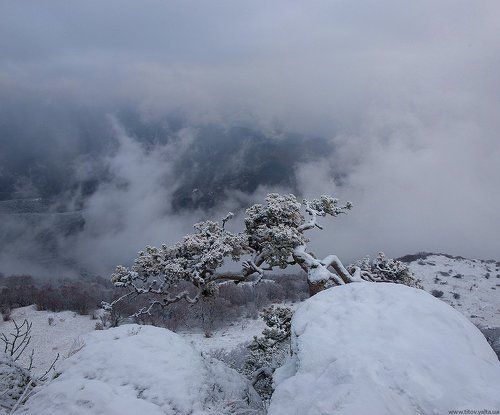 Зима на Южной Демерджи