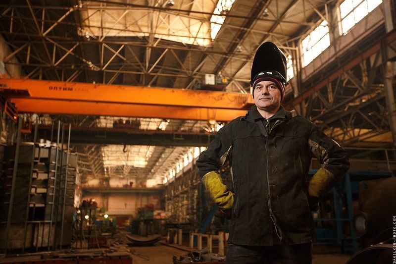 завод, сварщик, рабочий, цех Геннадий фото превью