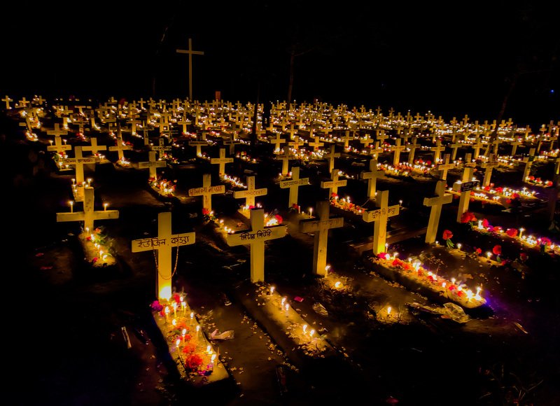 #soul #night #candel #pray #bangladesh Soul day. фото превью