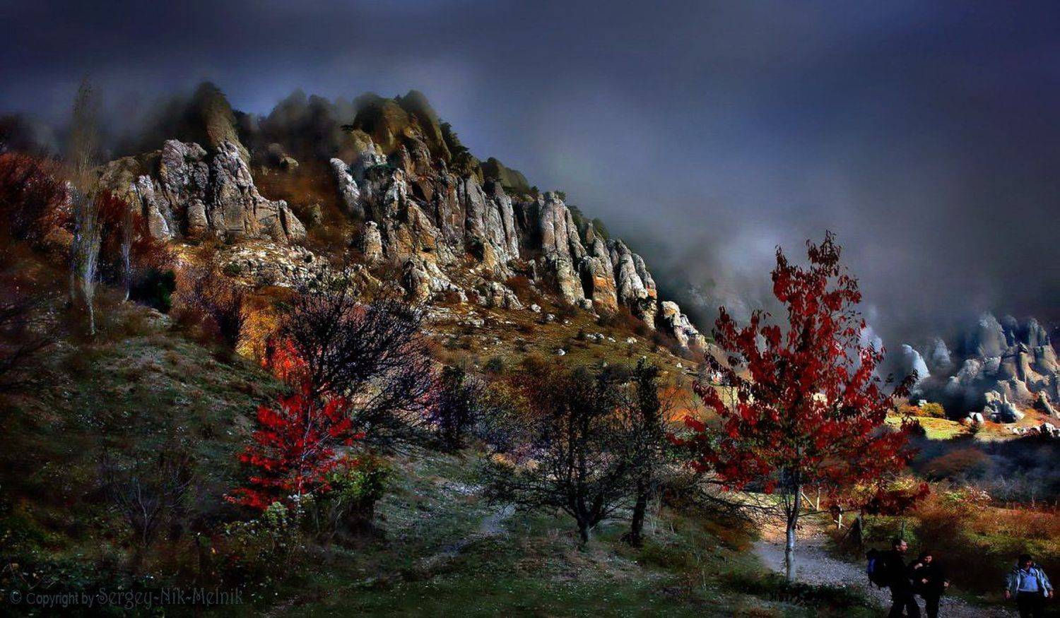 алушта, водопад, горы, демерджи, джур-джур, крым, симеиз, скалы, чатырдаг, панагия, зеленогорье, каменные-монстры-крыма, Melnik-oy Serg-N-