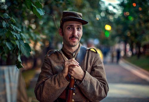 Американский солдат XIX век