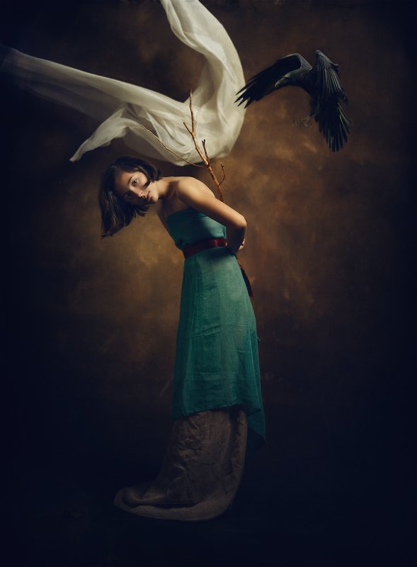 Raven girl фото превью