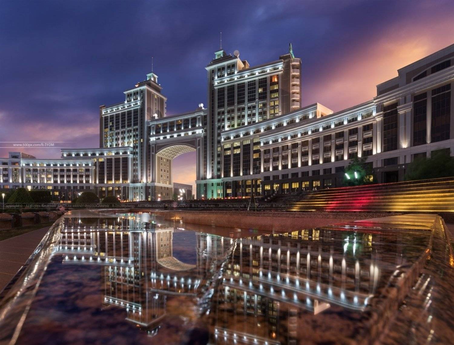 capriccio, photoartist, каприччио, фотохудожник, veduta, ведута, нур-султан, астана, казахстан, артем мирный, astana, kazakhstan, artyom mirniy, байтерек, bayterek, хан шатыр, свет, никон, d750, казмунайгаз, Артём Мирный