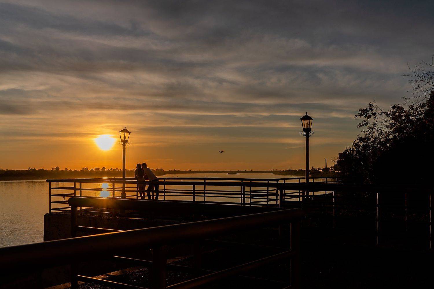 закат, люди, Цвелёв Дмитрий