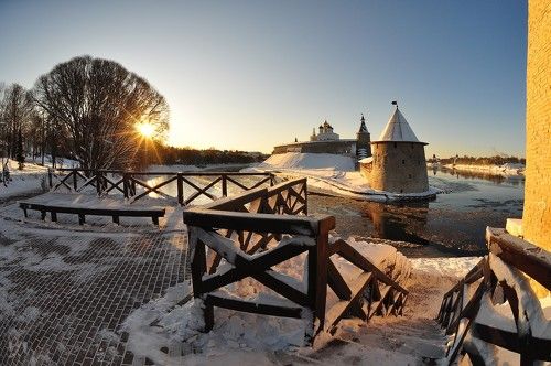 В последний день зимы.