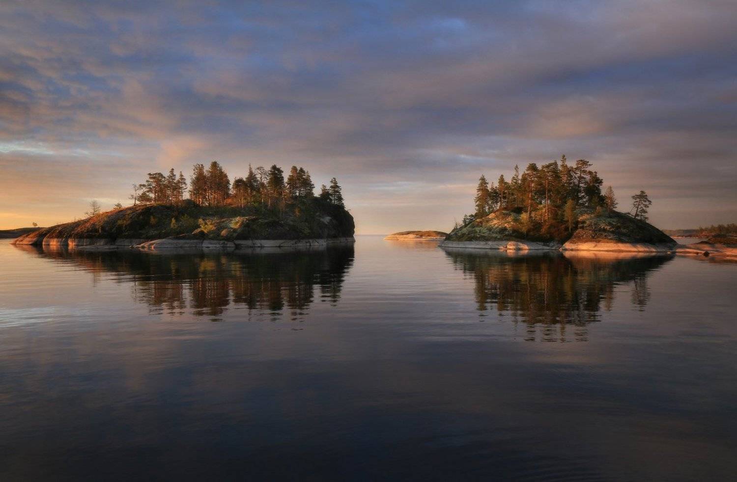 карелия, ладожские шхеры, ладога, рассвет, Галина Хвостенко