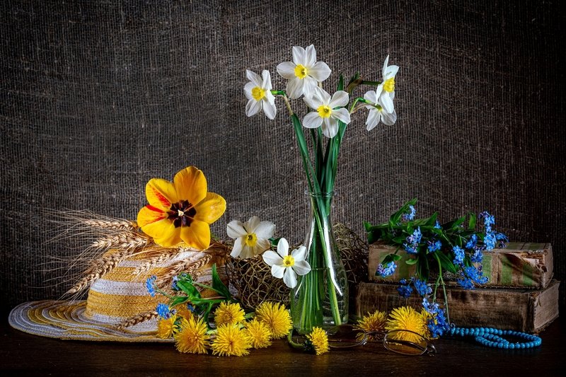 Желтая весна фото превью