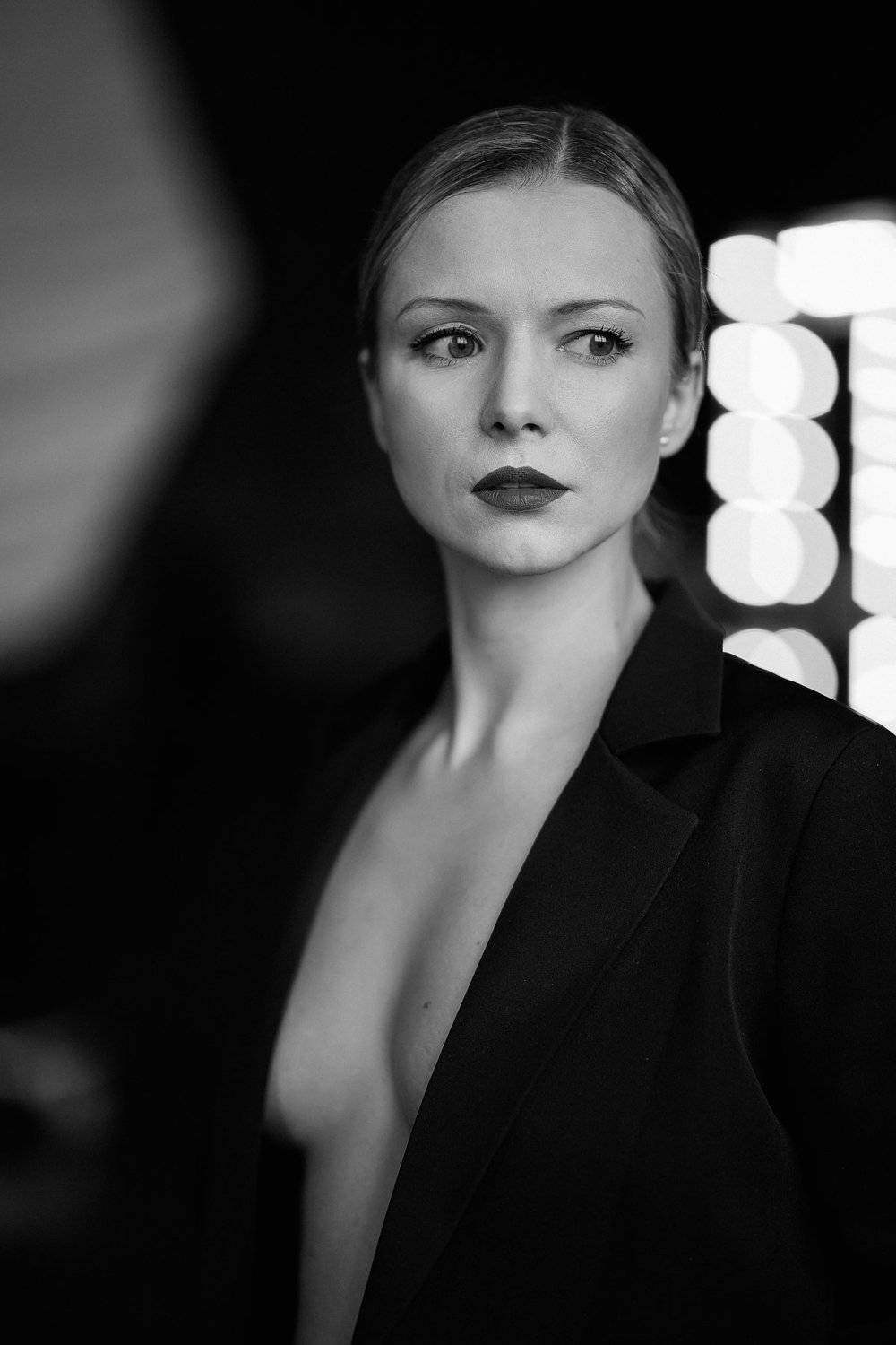 актриса, чб, девушка, портрет, Александр Зенкин