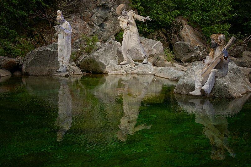 обитатели горной реки фото превью