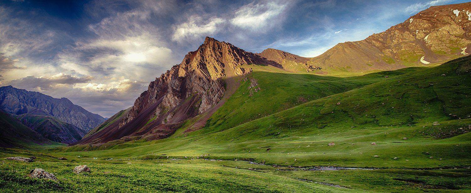 кыргызстан, горы, Элина Магалимова