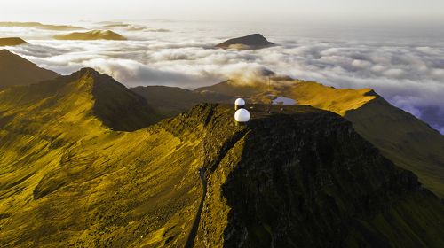 Top of the mountain