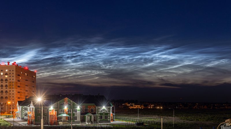 тамбов, серебристые облака, агапкина Серебристые облака фото превью