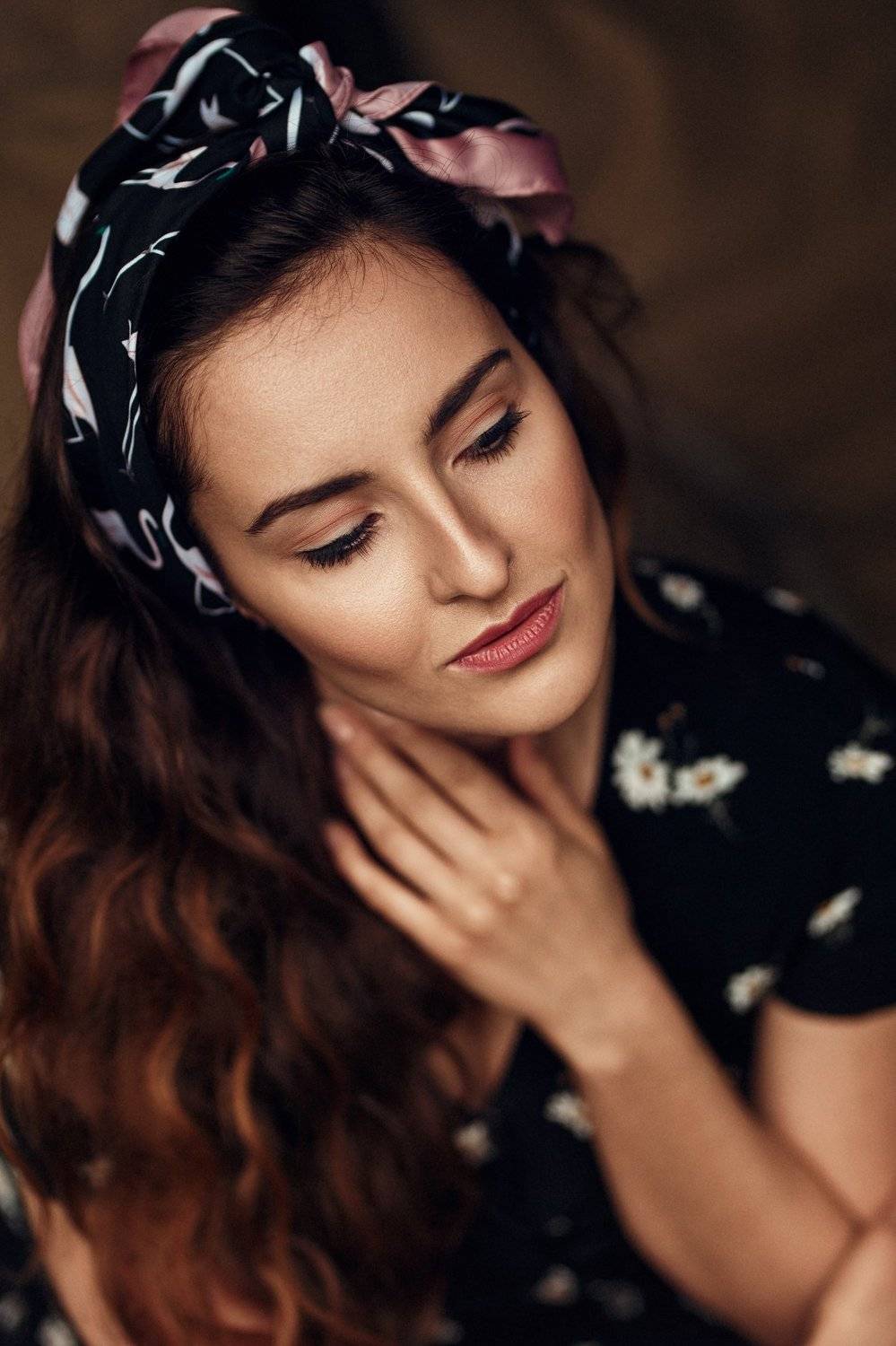 portrait women eyes brunette, Wojtek Polaczkiewicz