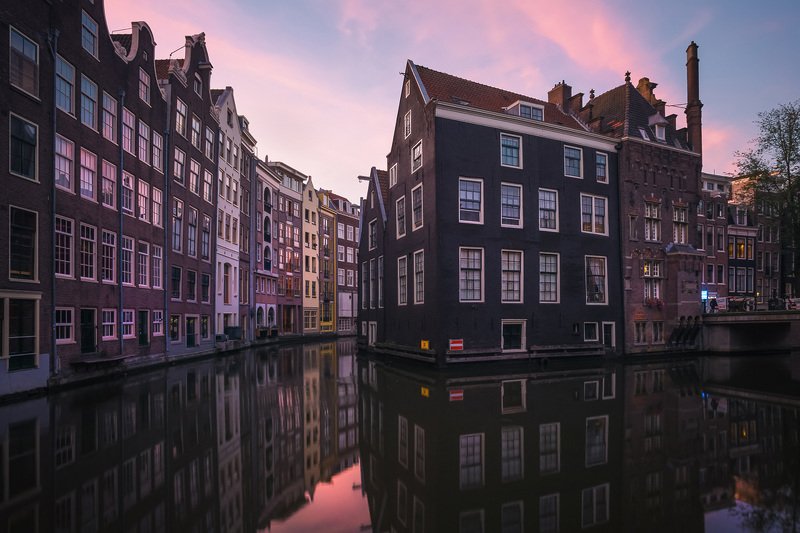 Ранее утро в Амстердаме. фото превью