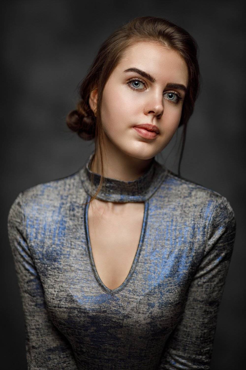 портрет, девушка, Сергеев Сергей