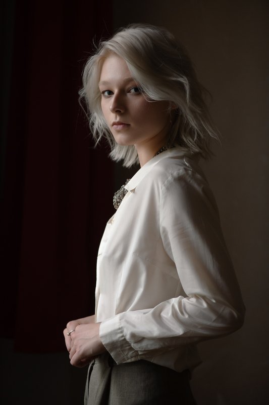 color, woman, portrait Alexandra фото превью