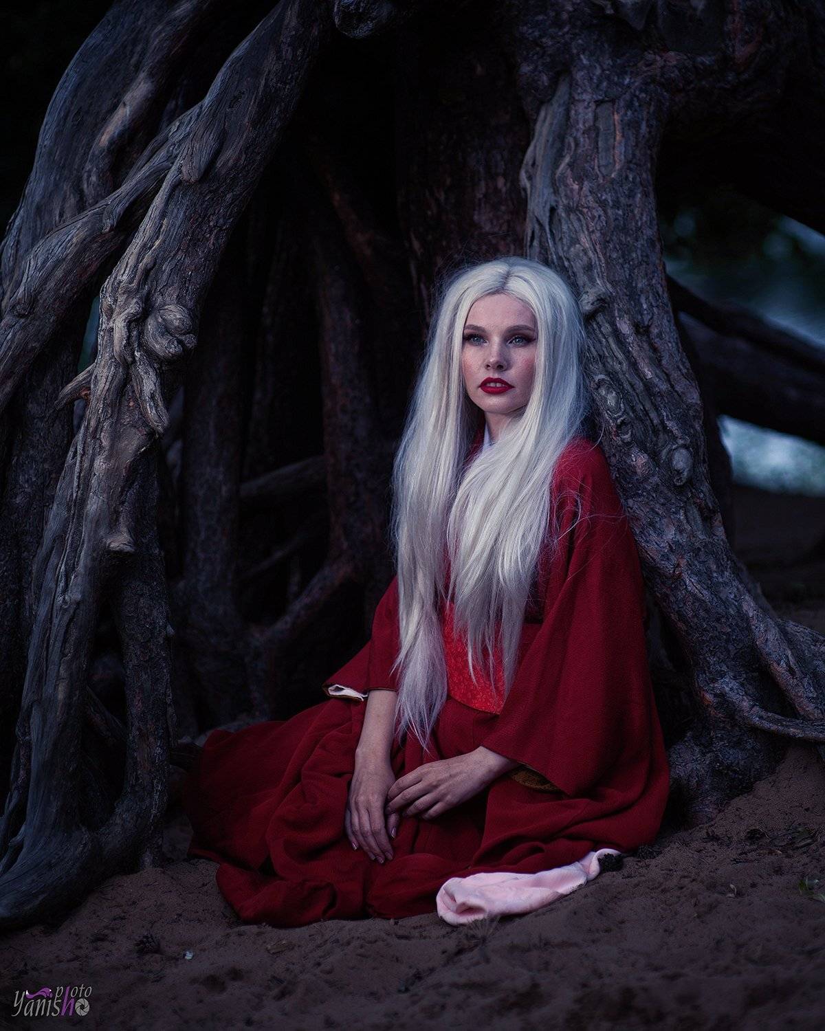 гейша, Япония, мифы, сказание, лес, ведьма, девушка, Янина Ермакова