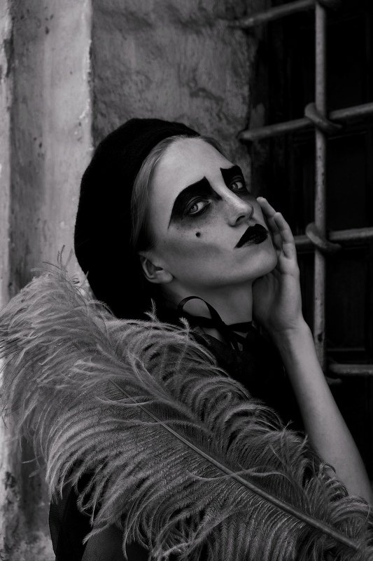 чб портрет battaglia фото превью