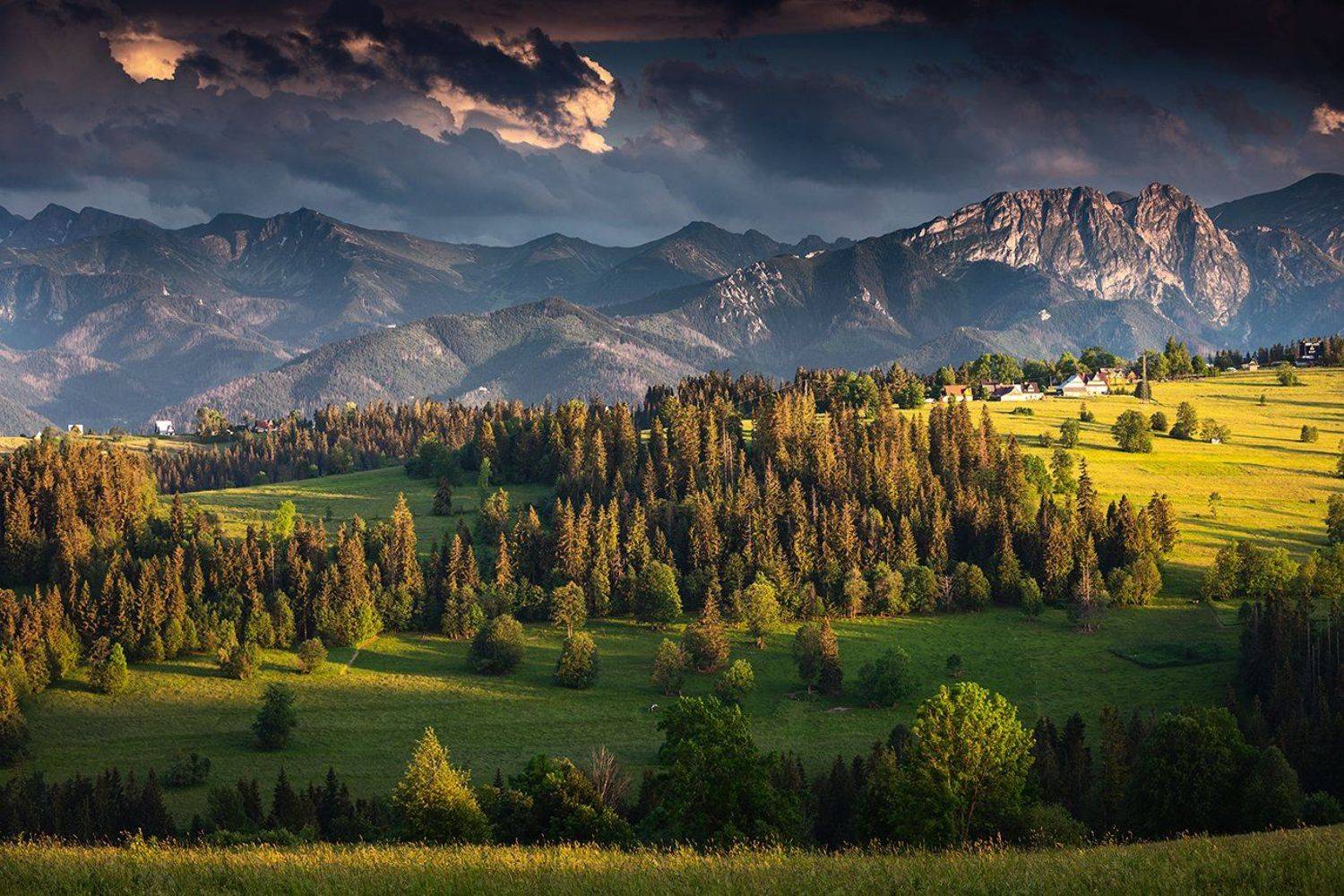 europe, mountains, sunset, poland, Michał Kasperczyk