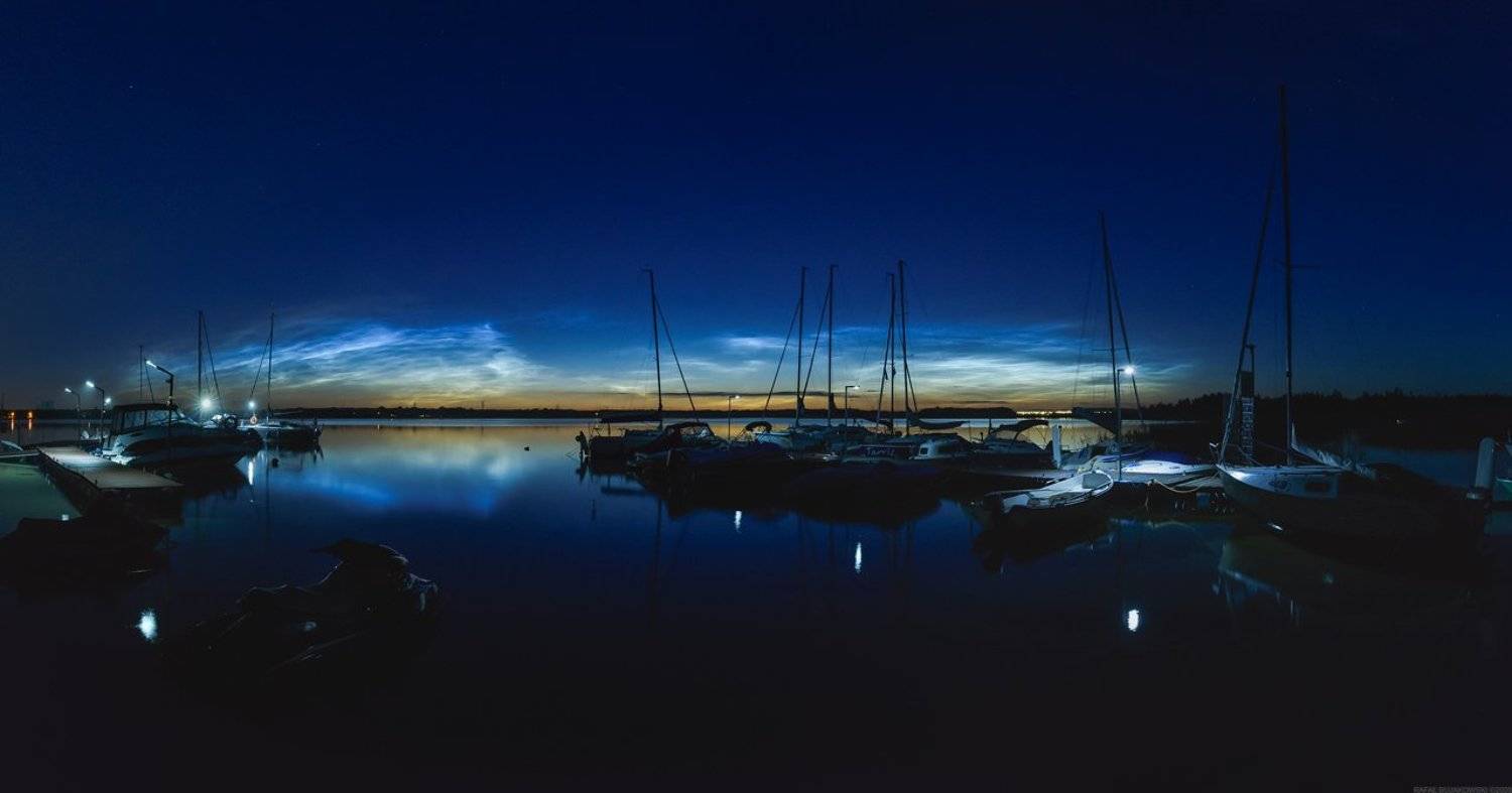 #cloud #sky #water #nature #outdoors #night #lake #landscape #evening #weather, Rafał Bujakowski