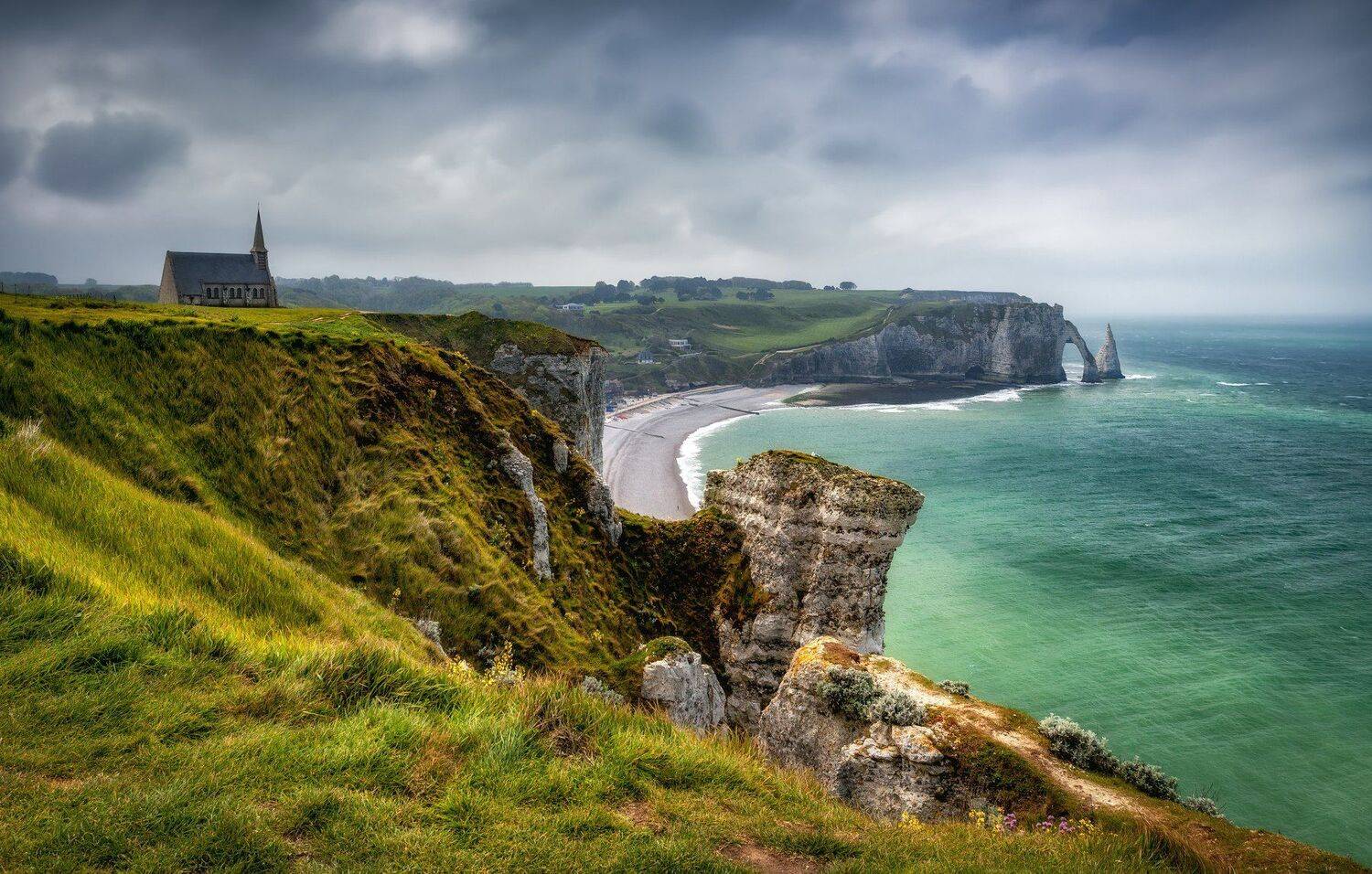 скалы, океан, пляж, Александр Безмолитвенный