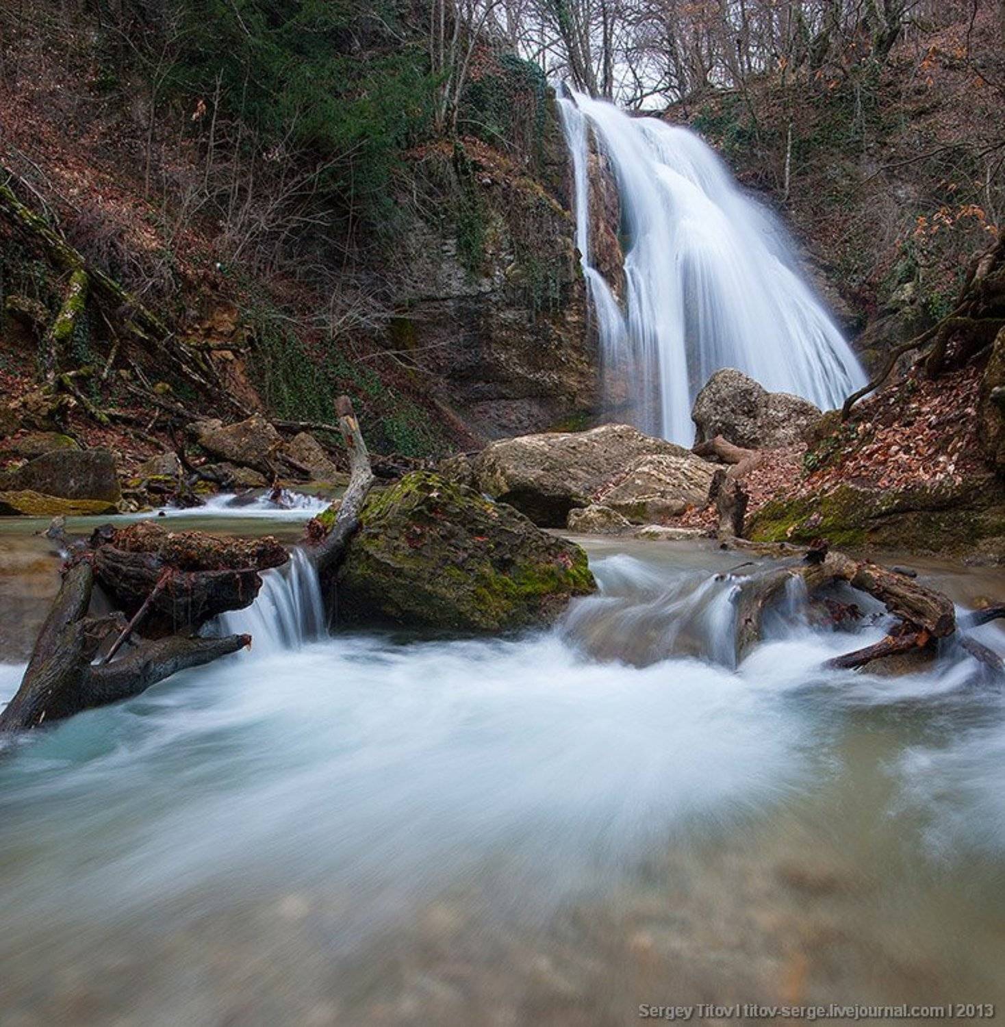 крым, водопад, джур-джур,, Serge Titov