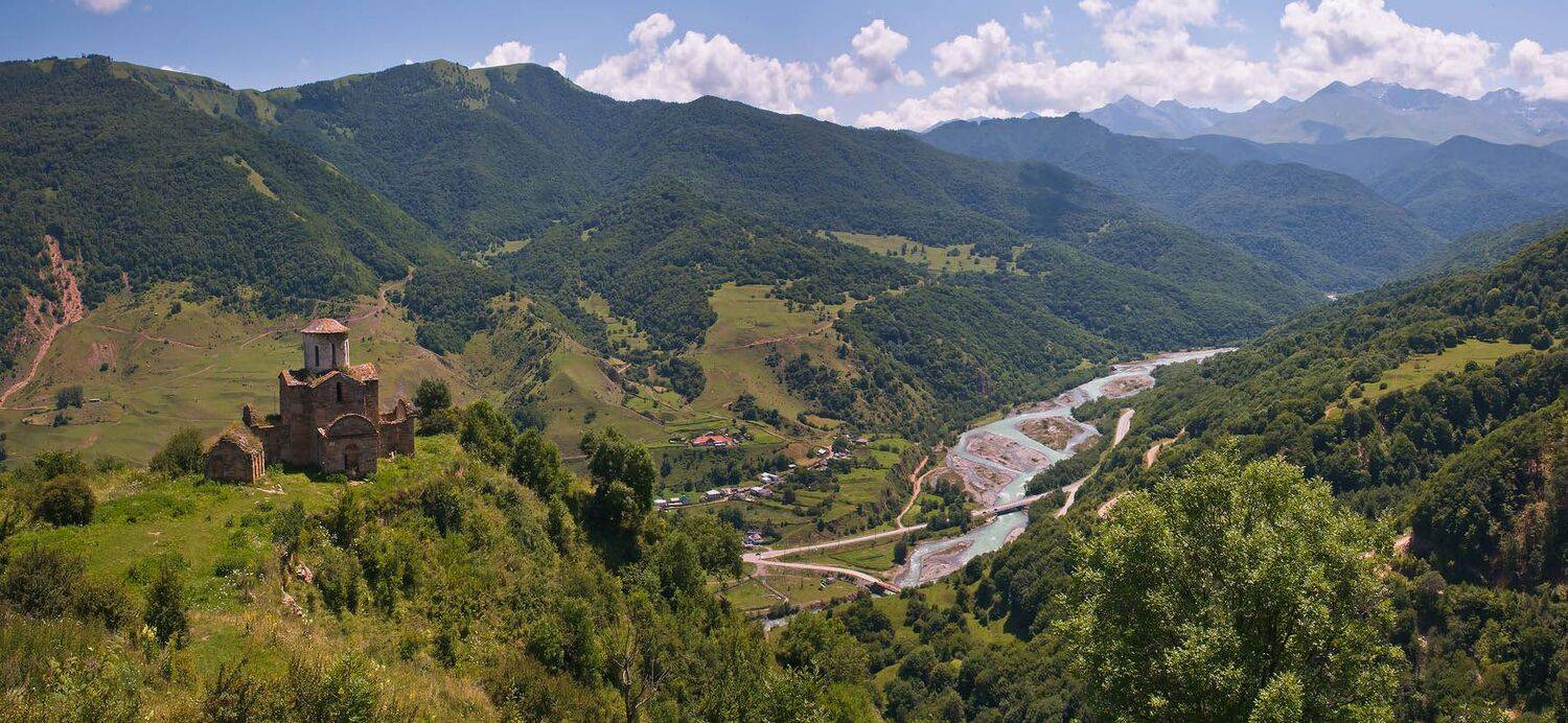 нижняя, теберда, сентинский, храм, кчр, Николай Мысливцев