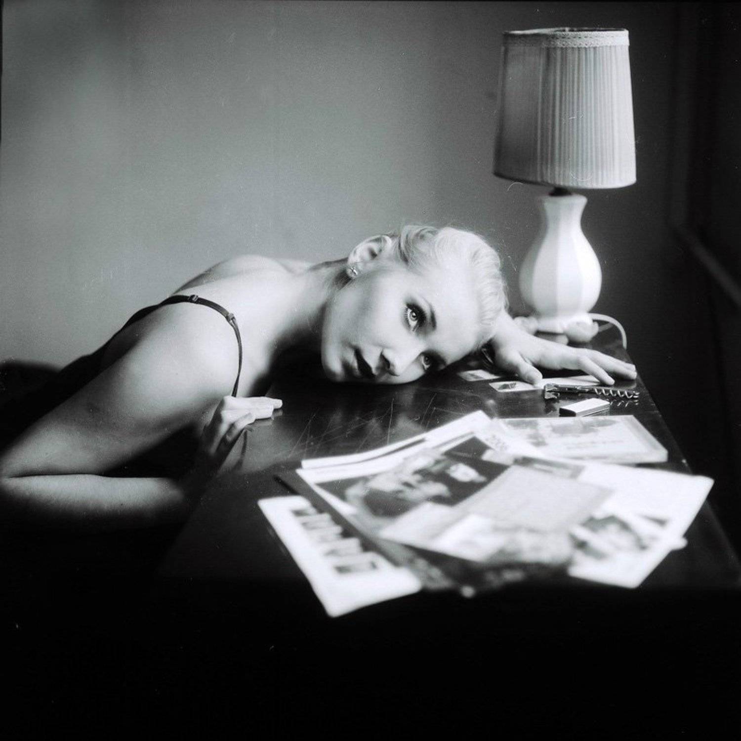 b&w, 6x6, portrait, Olga