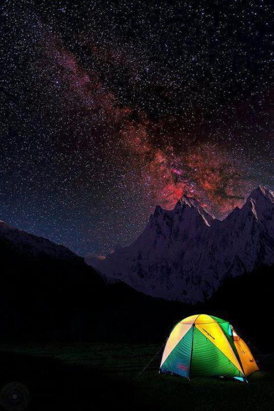 A magical night overlooking Nanga Parbat, the ninth highest peak in the world. фото превью