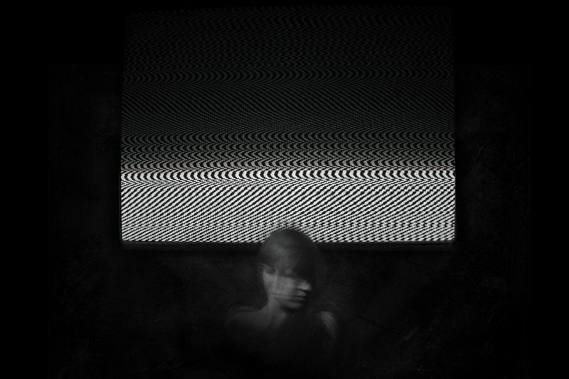 белый шум фото превью